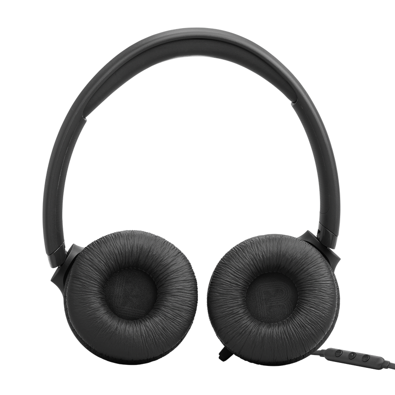 JBL Tune 530C Hi-res USB-C Wired On-ear Headphones In Black - JBLT530CBLKAM