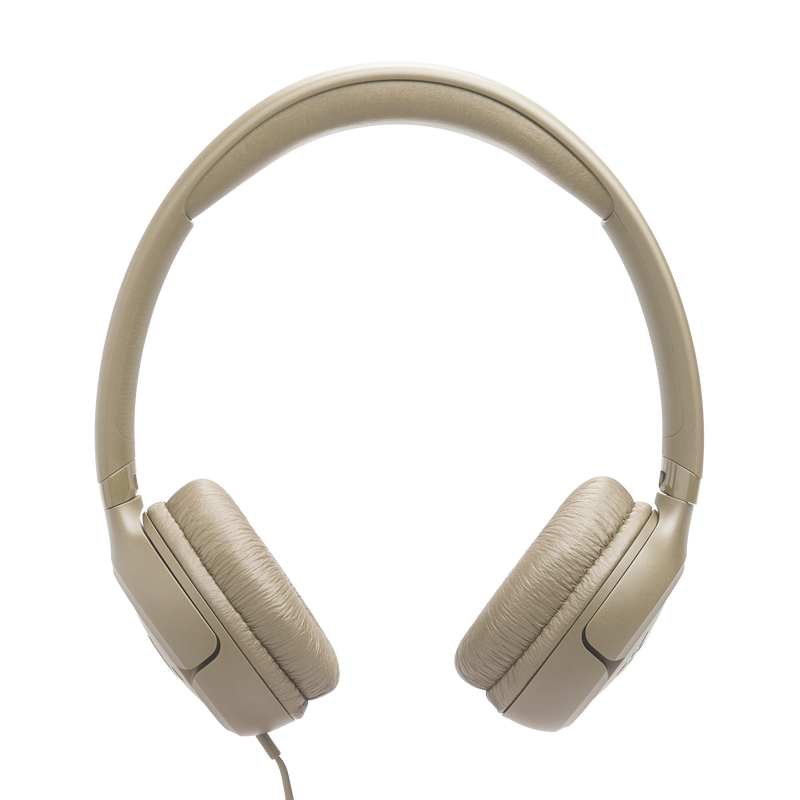 JBL Tune 530 Wired On-Ear Headphones In Beige - JBLT530BEGAM
