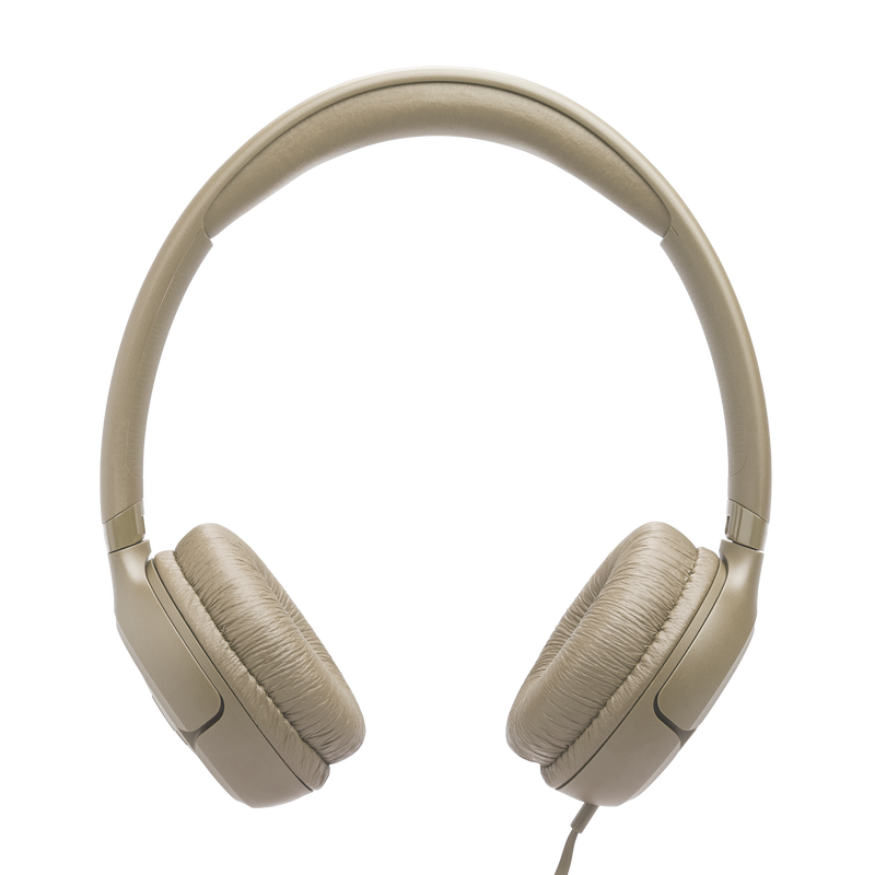 JBL Tune 530 Wired On-Ear Headphones In Beige - JBLT530BEGAM
