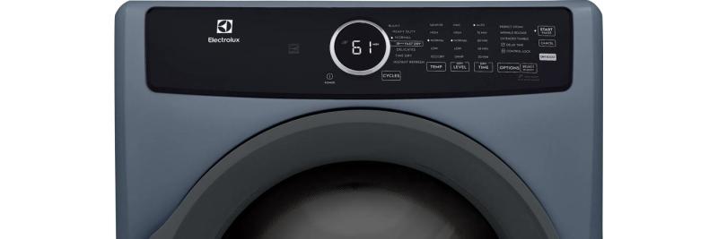 27" Electrolux 8.0 Cu. Ft. Front Load Perfect Steam Electric Dryer - ELFE743CAD
