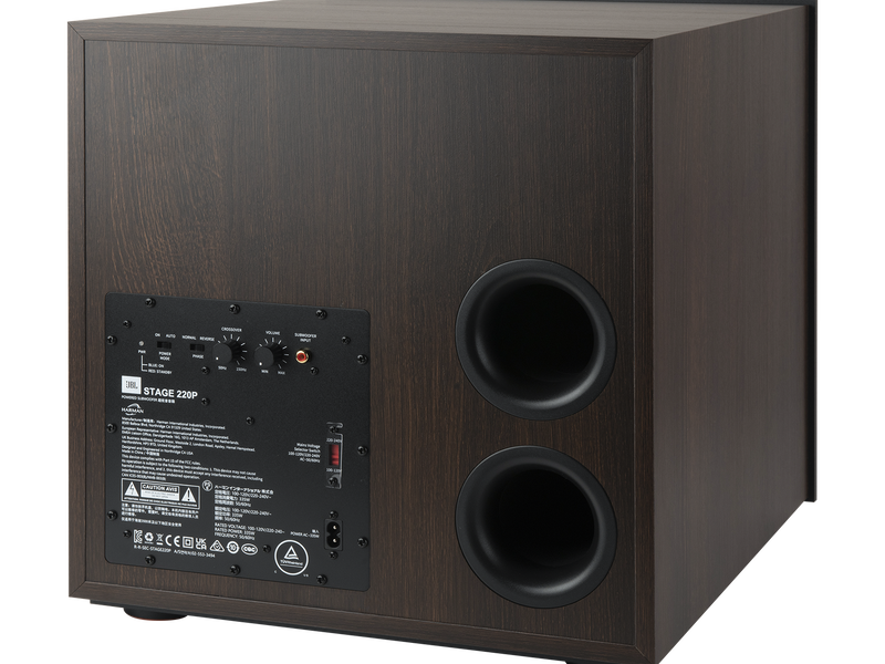 12" JBL Stage 220P 500W Powered Subwoofer - JBL220PBLKAM