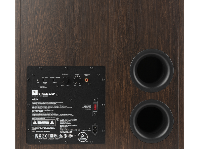 12" JBL Stage 220P 500W Powered Subwoofer - JBL220PBLKAM