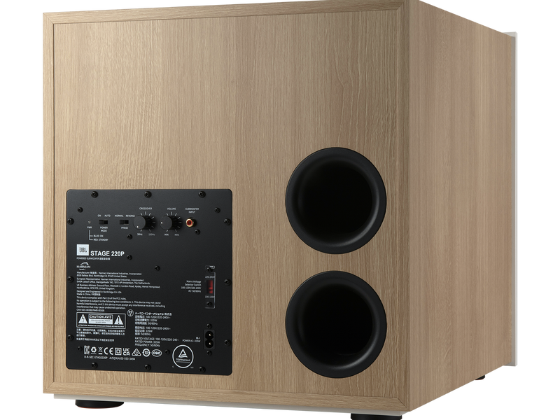 12" JBL Stage 220P 500W Powered Subwoofer - JBL220PWHTAM