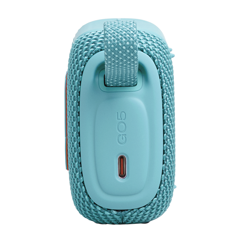 JBL GO 5 Portable Bluetooth Waterproof Speaker in Turquoise - JBLGO5TBLUAM