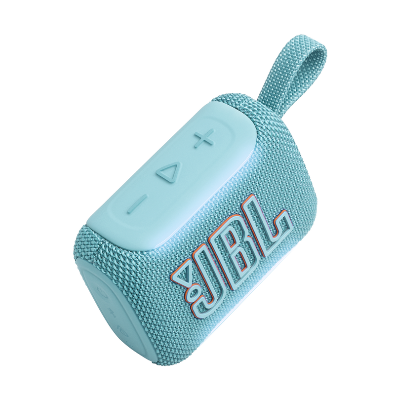 JBL GO 5 Portable Bluetooth Waterproof Speaker in Turquoise - JBLGO5TBLUAM