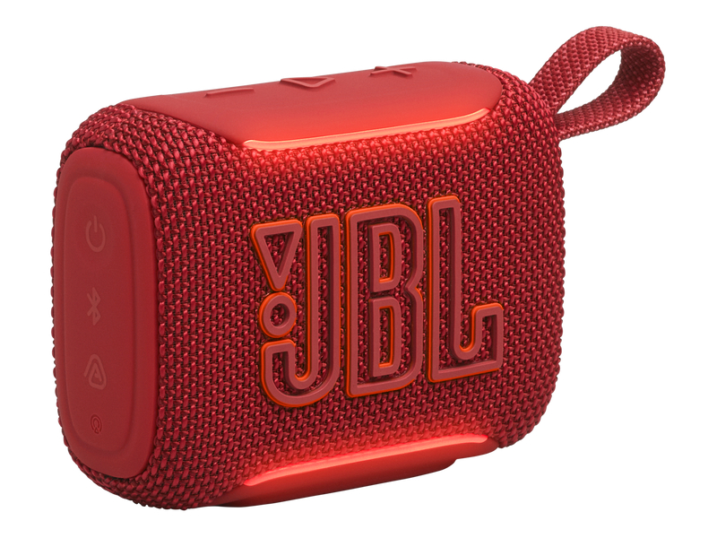 JBL GO 5 Portable Bluetooth Waterproof Speaker in Red - JBLGO5REDAM