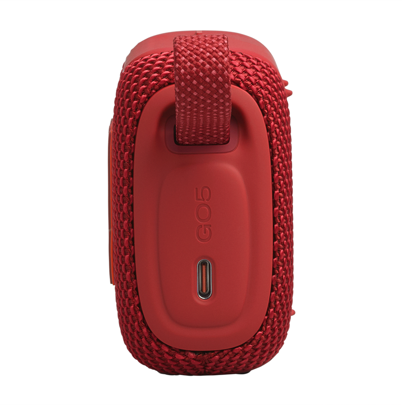 JBL GO 5 Portable Bluetooth Waterproof Speaker in Red - JBLGO5REDAM