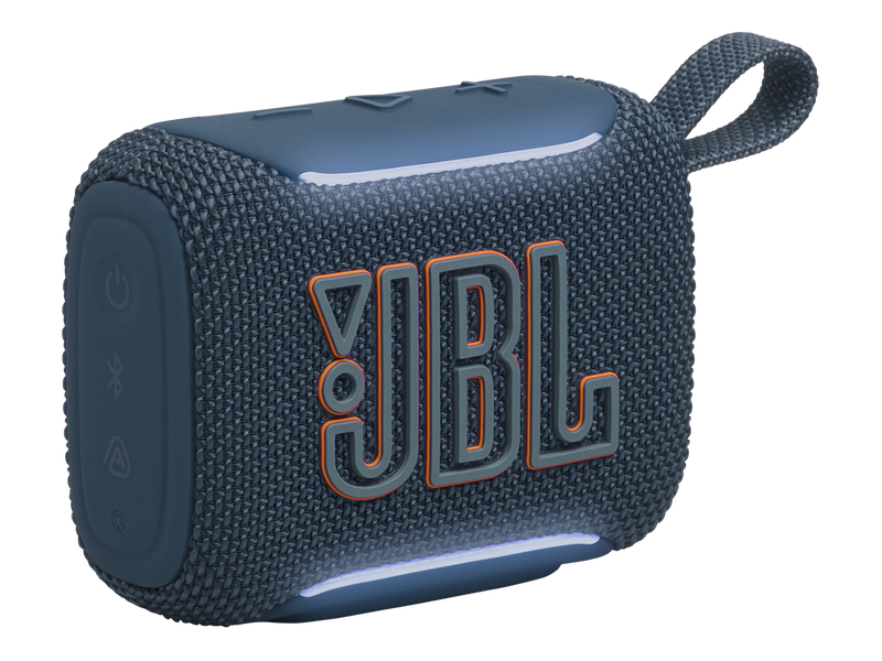 JBL GO 5 Portable Bluetooth Waterproof Speaker in Blue - JBLGO5BLUAM