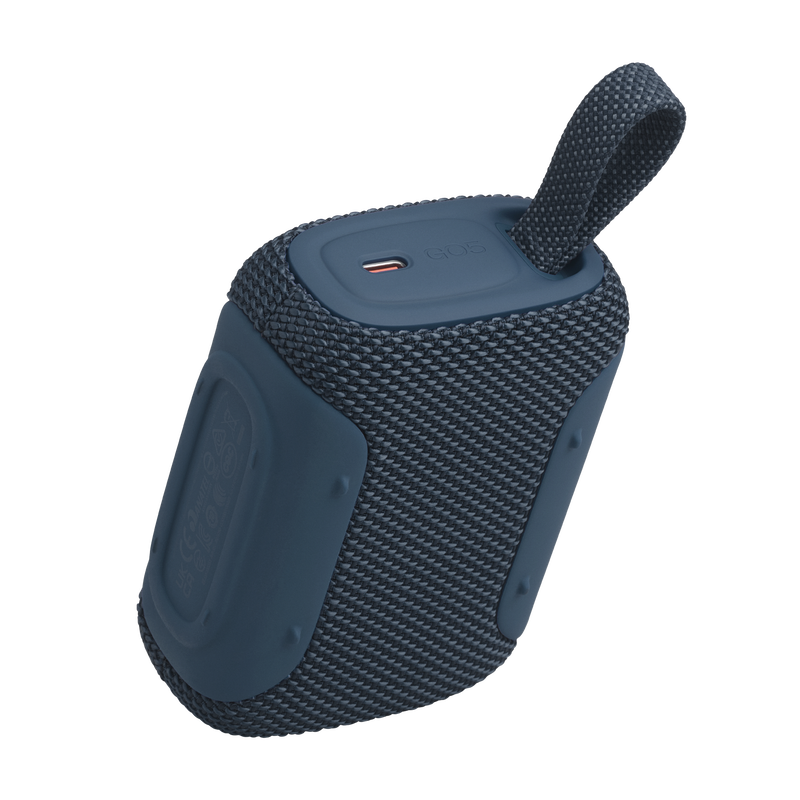 JBL GO 5 Portable Bluetooth Waterproof Speaker in Blue - JBLGO5BLUAM