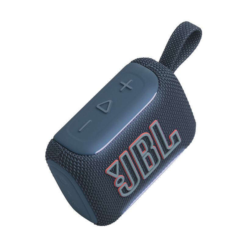 JBL GO 5 Portable Bluetooth Waterproof Speaker in Blue - JBLGO5BLUAM