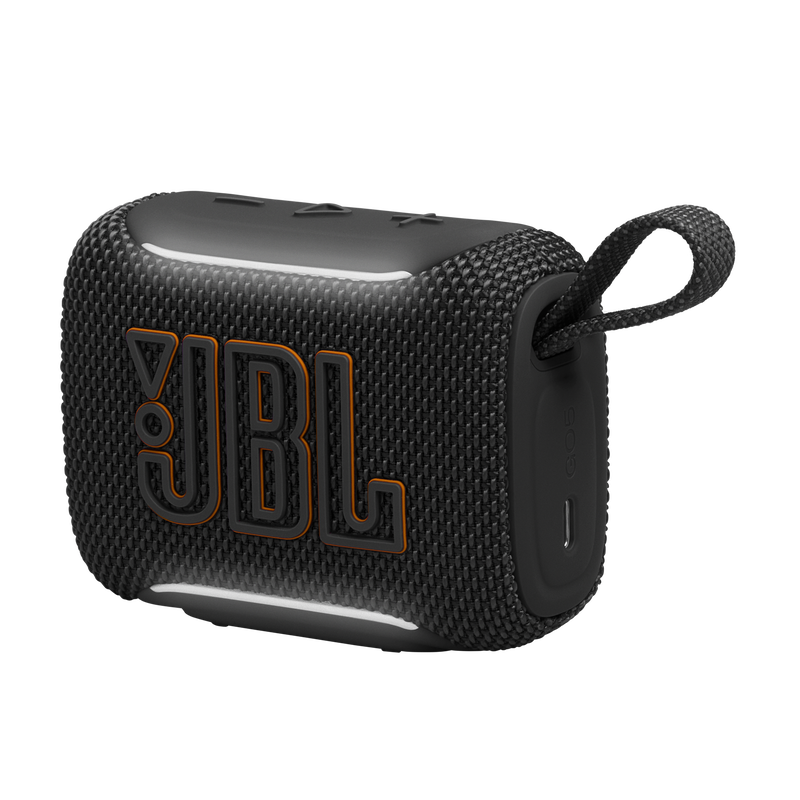 JBL GO 5 Portable Bluetooth Waterproof Speaker in Black - JBLGO5BLKAM