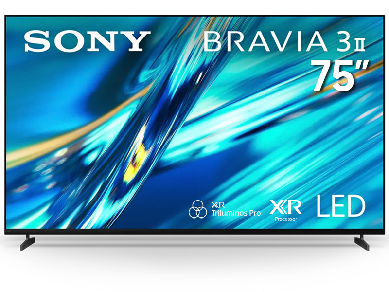 75" Sony K-75XR30M2 BRAVIA 3 II Class 4K HDR LED Google TV with Gemini (2026)