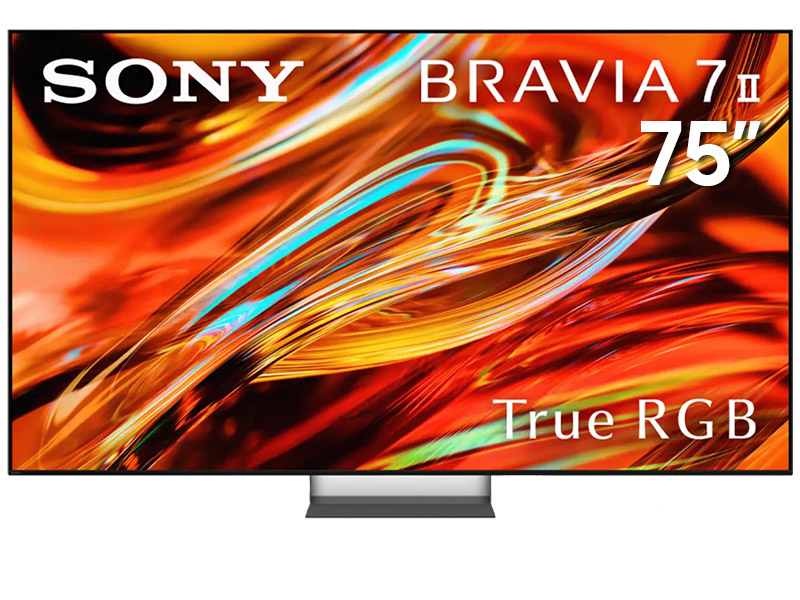75" Sony K75XR70M2 BRAVIA 7 II Class True RGB 4K HDR Google TV with Gemini (2026)