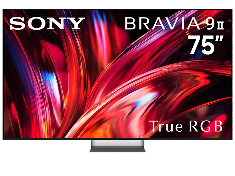 75" Sony K75XR90M2 BRAVIA 9 II Class True RGB 4K HDR Google TV with Gemini (2026)