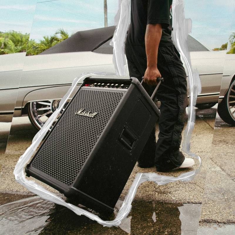 Marshall Powerful Portable Wireless Party Speaker - BROMLEY 750