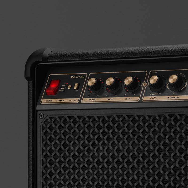 Marshall Powerful Portable Wireless Party Speaker - BROMLEY 750