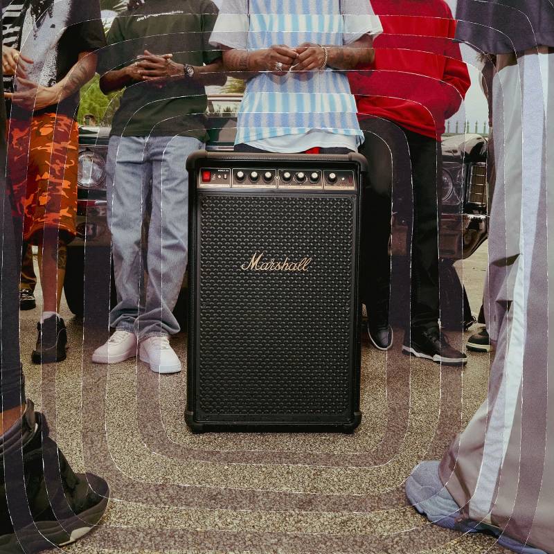 Marshall Powerful Portable Wireless Party Speaker - BROMLEY 750