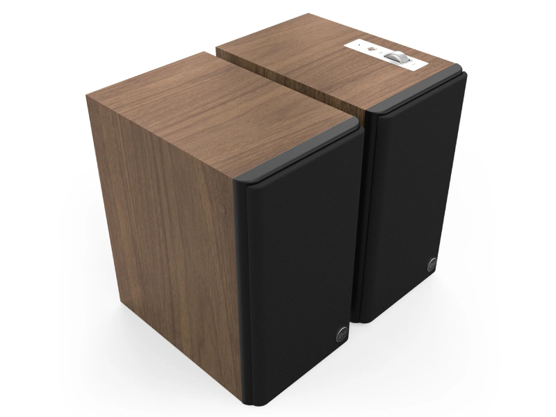 5.25" Klipsch Fives II Powered Speakers in Walnut - FIVESIIW