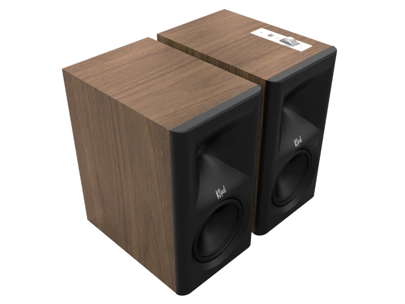 5.25" Klipsch Fives II Powered Speakers in Walnut - FIVESIIW