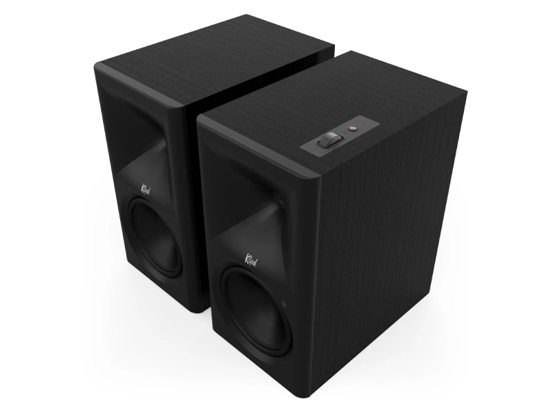 6.5" Klipsch Sevens II Powered Speakers in Black - SEVENSIIB