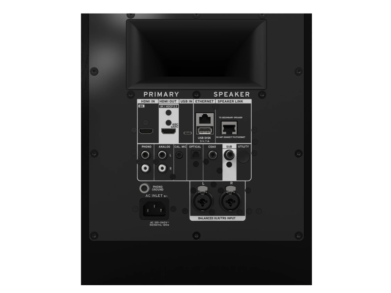 8" Klipsch NINES II Powered Speakers in Black - NINESIIB