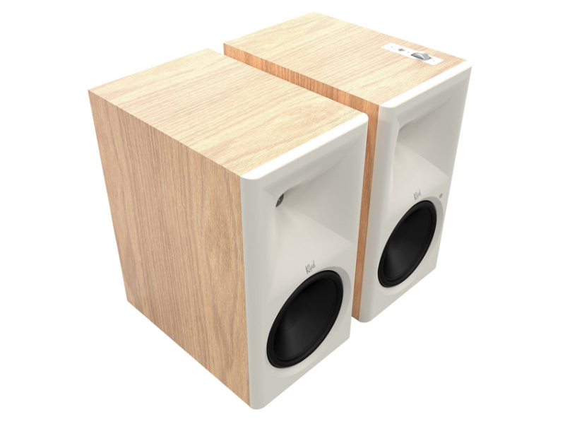 8" Klipsch NINES II Powered Speakers in Red Oak - NINESIIRO