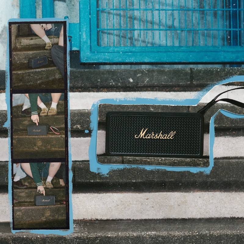 Marshall Portable Speaker with 30+ Hours of Playtime - Middleton II (B)