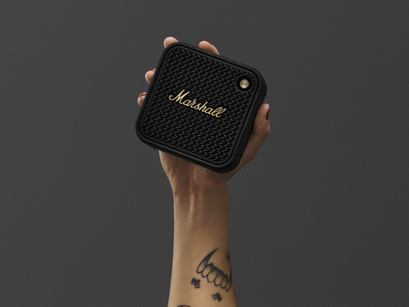 Marshall WILLEN II Portable Speaker with 17+ Hours of Playtime - WILLEN II – BLACK