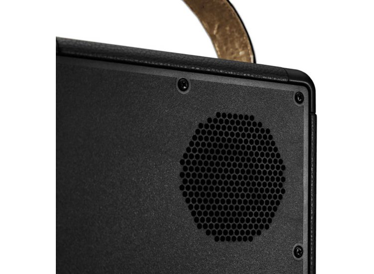 Marshall Portable Bluetooth Speaker Black and Brass - Tufton (B)
