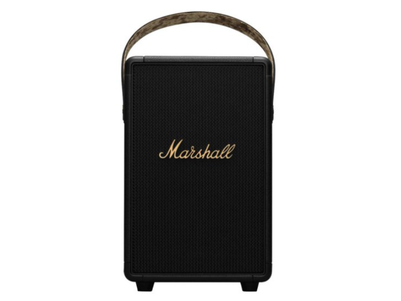 Marshall Portable Bluetooth Speaker Black and Brass - Tufton (B)