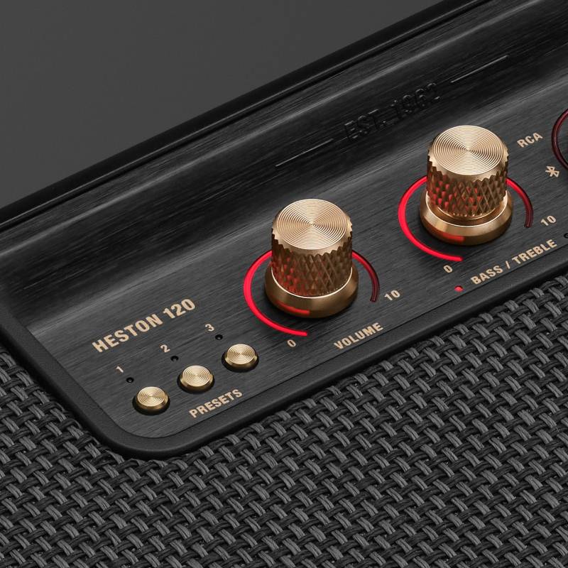 Marshall Soundbar with Dolby Atmos Immersive Sound - HESTON 120 (B)