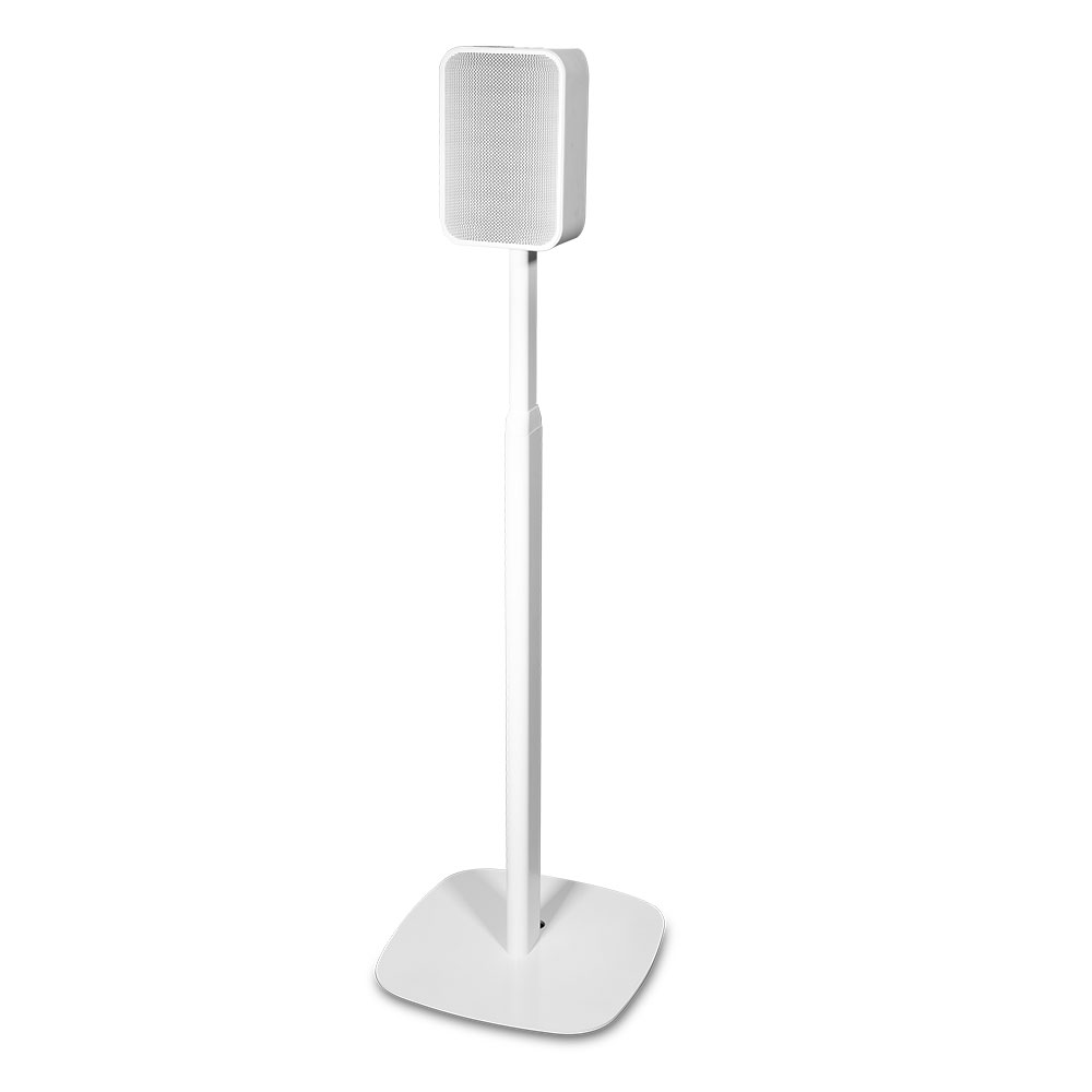 Bluesound Pulse M & Flex Adjustable Stand in White - FS230WHTUNV