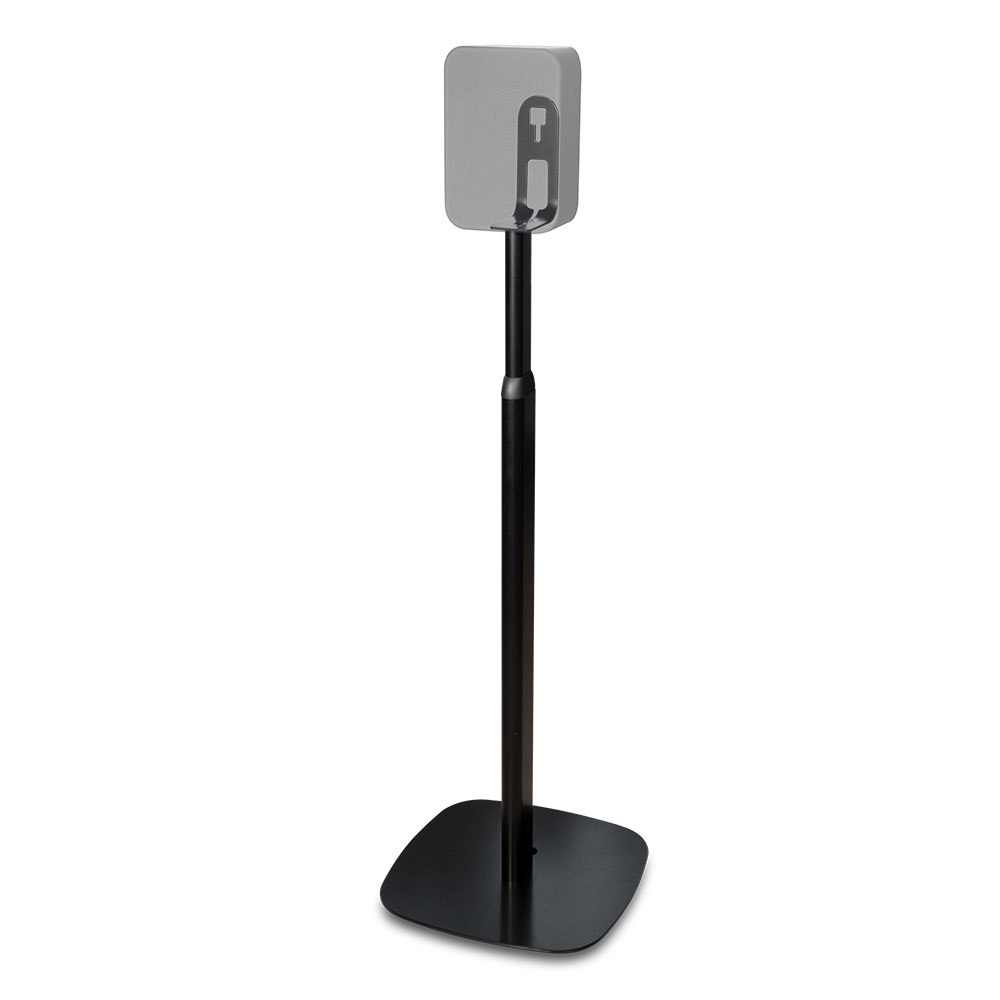 Bluesound Pulse M & Flex Adjustable Stand in Black - FS230BLKUNV