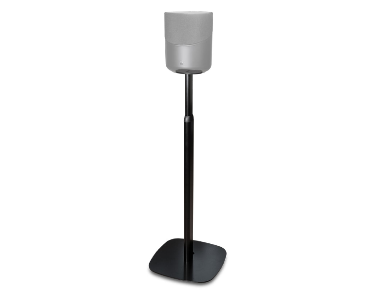 Bluesound Pulse M & Flex Adjustable Stand in Black - FS230BLKUNV