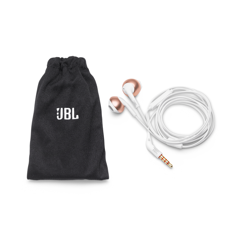 JBL Tune 205 Earbud Headphones - JBLT205RGDAM