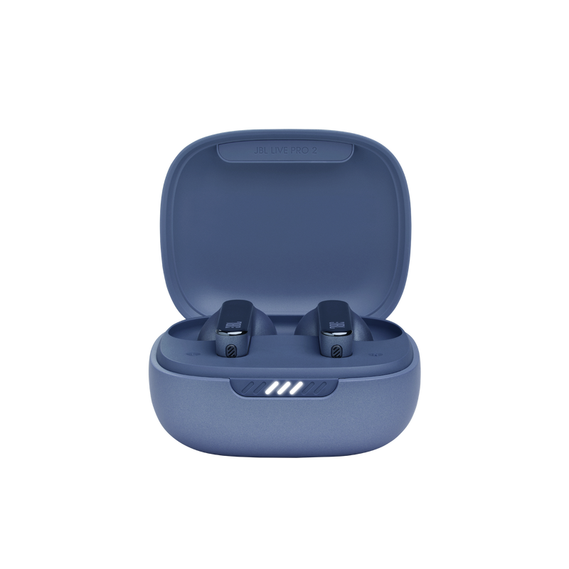 JBL True Wireless Noise Cancelling Earbuds in Blue - JBLLIVEPRO2TWSUAM