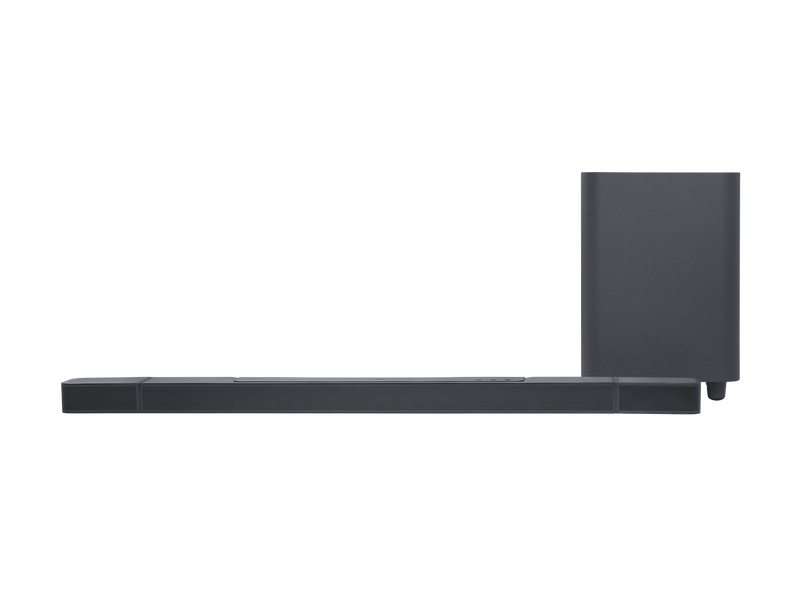 JBL 7.1.4 Channel BAR 1000 Soundbar with Detachable Surround Speakers True Dolby Atmos and MultiBeam - JBLBAR1000PROBLKAM