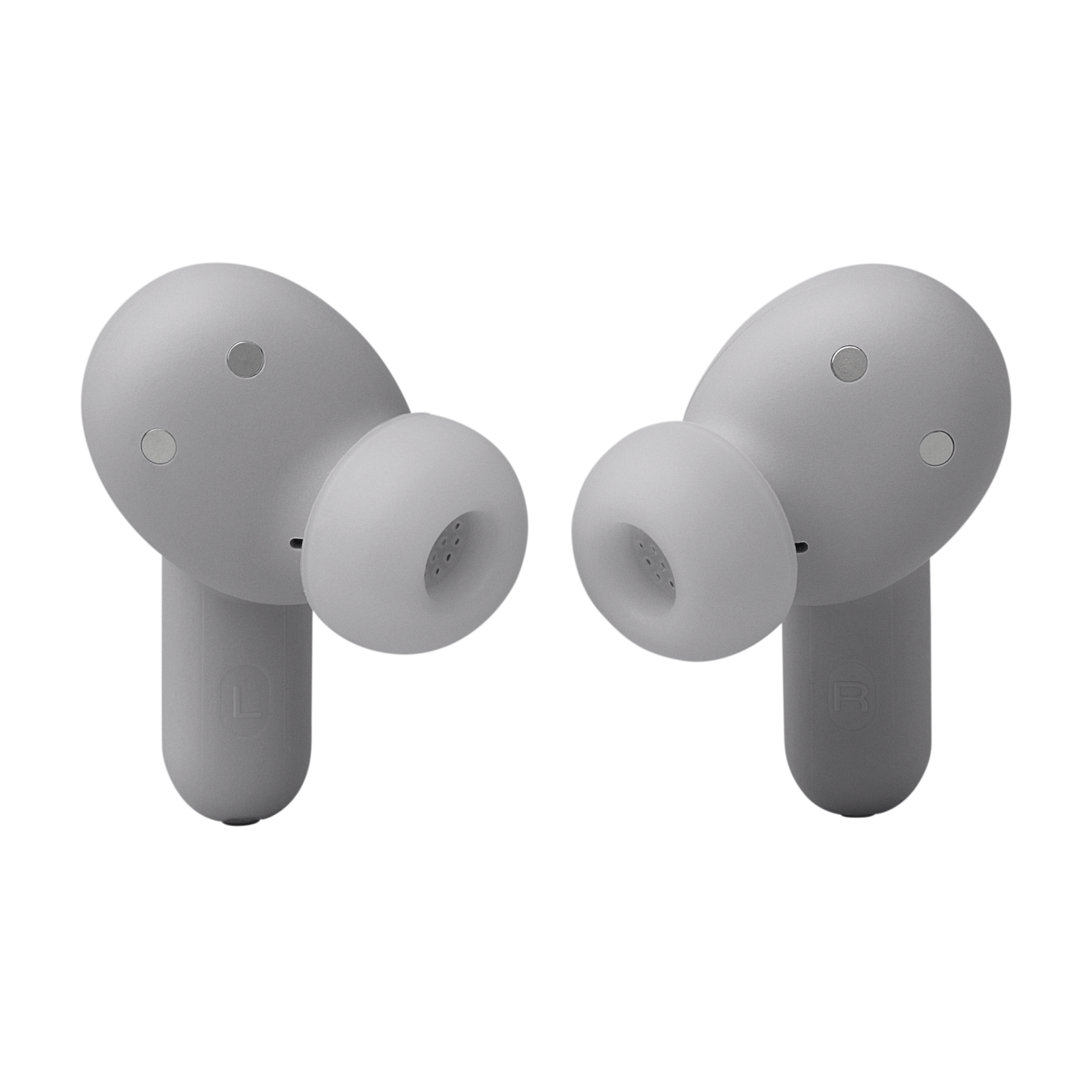 JBL Live Beam 3 True Wireless Noise-Cancelling Earbuds in Silver - JBLLIVEBEAM3SILAM