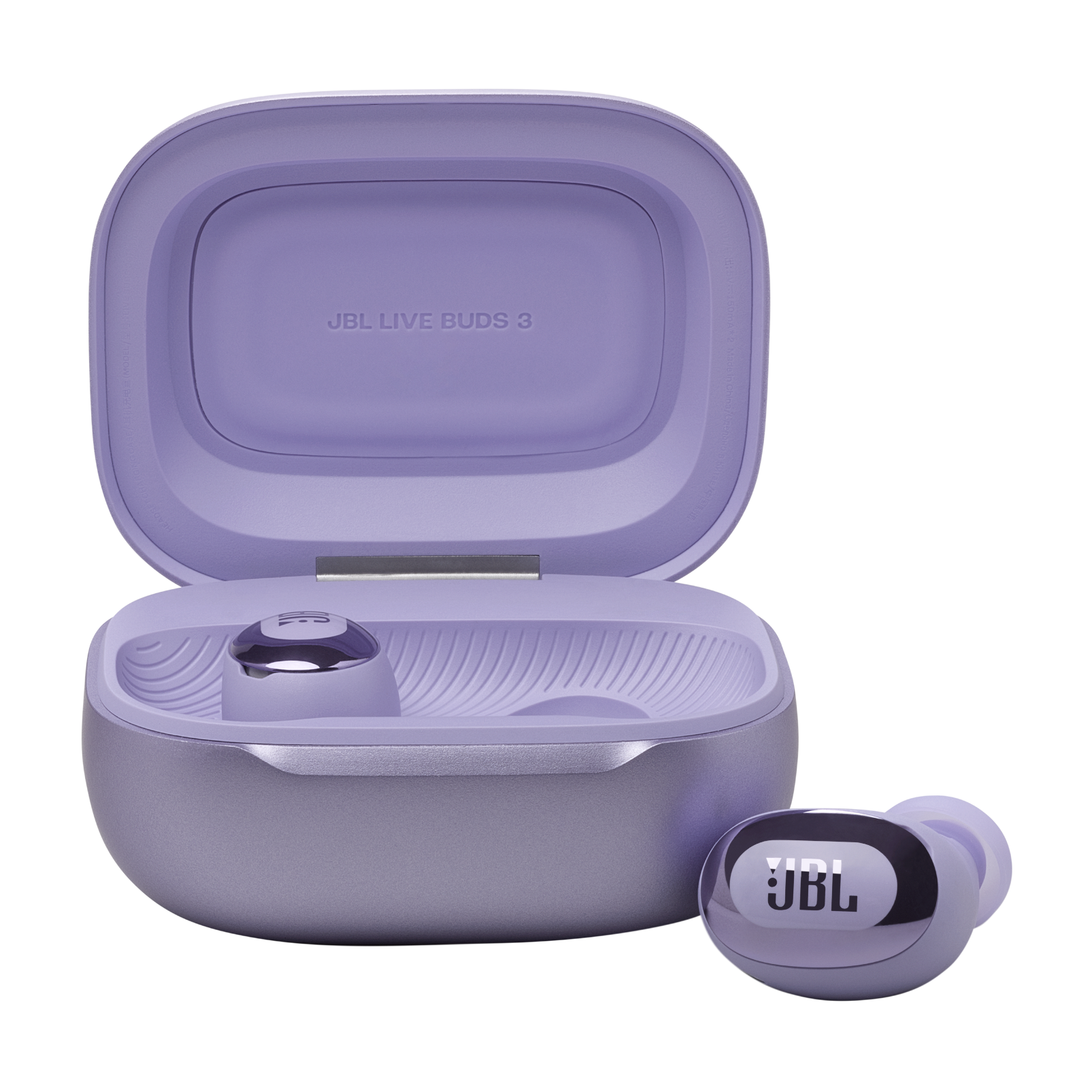 JBL Live Buds 3 True Wireless Noise-Cancelling Earbuds with Hi-Res Audio in Purple - JBLLIVEBUDS3PURAM