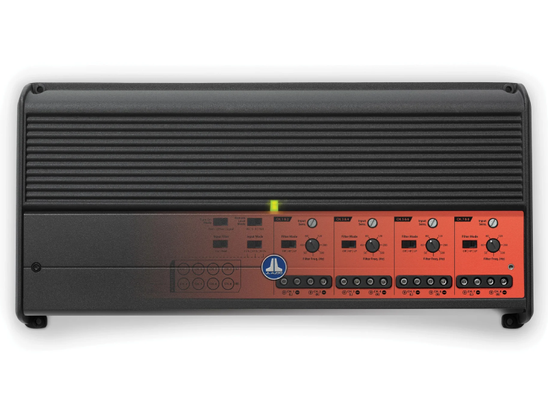 JL Audio 8 Channel Class D 800 W Full-Range Car/Marine Amplifier For 24V Systems - XDM800/8-24V