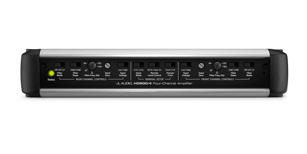 JL Audio 4 Ch. Class D Full-Range Amplifier, 600  WHD600/4
