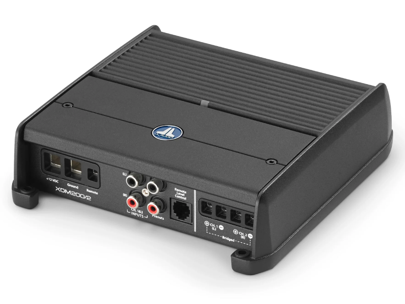 JL Audio 2 Channel Class D 200 W Full-Range Car/Marine Amplifier - XDM200/2