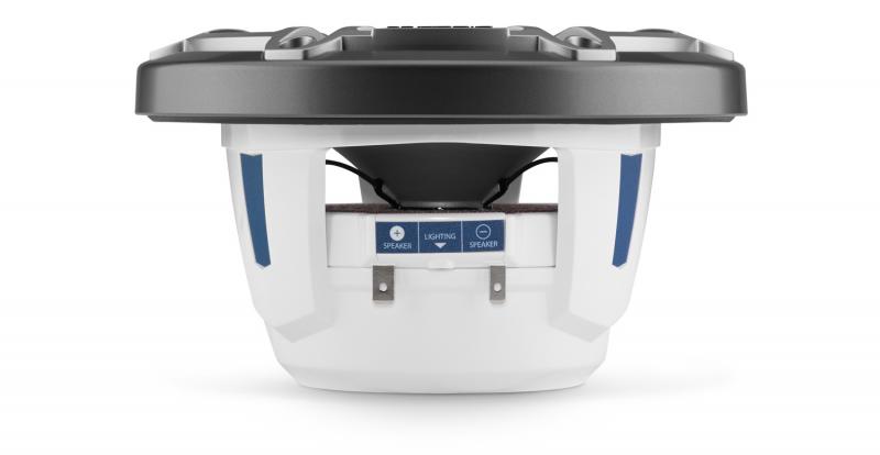 6.5" JL Audio Marine Coaxial Speakers, Gunmetal Trim Ring, Titanium Sport Grille - M6-650X-S-GmTi