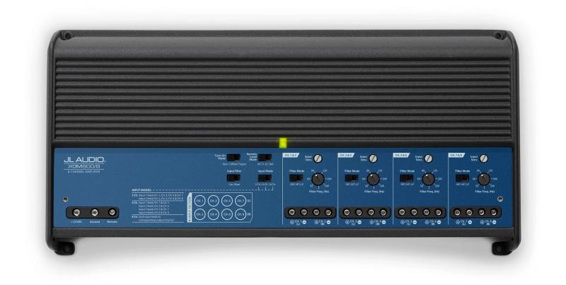 JL Audio 8 Channel Class D Full Range Car Amplifier - XDM800/8