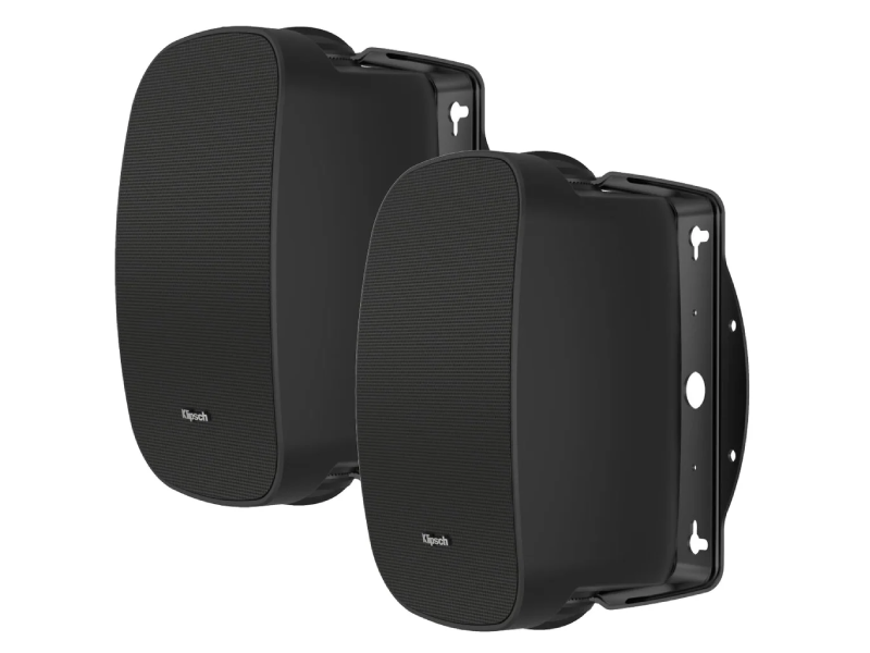 Klipsch 4" Indoor/Outdoor Residential Surface Mount Loudspeaker  in Black - RSM400B
