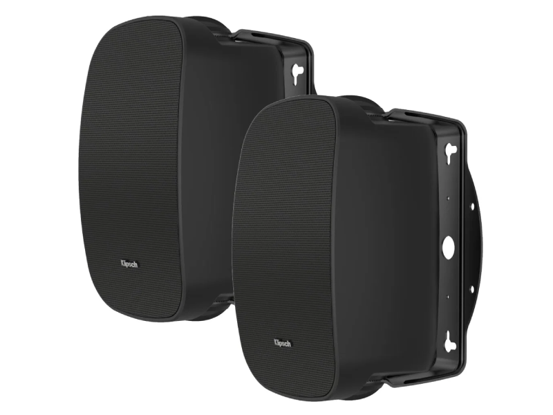 Klipsch 8” Indoor/Outdoor Residential Surface Mount Loudspeaker  in Black - RSM800B