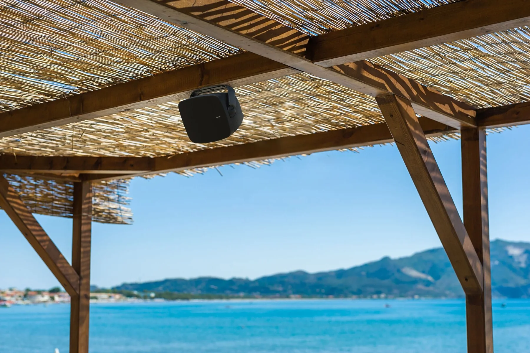 Klipsch 5.25" Indoor/Outdoor Professional Surface Mount Loudspeaker with Transformer (Single) in Black - PSM525TB