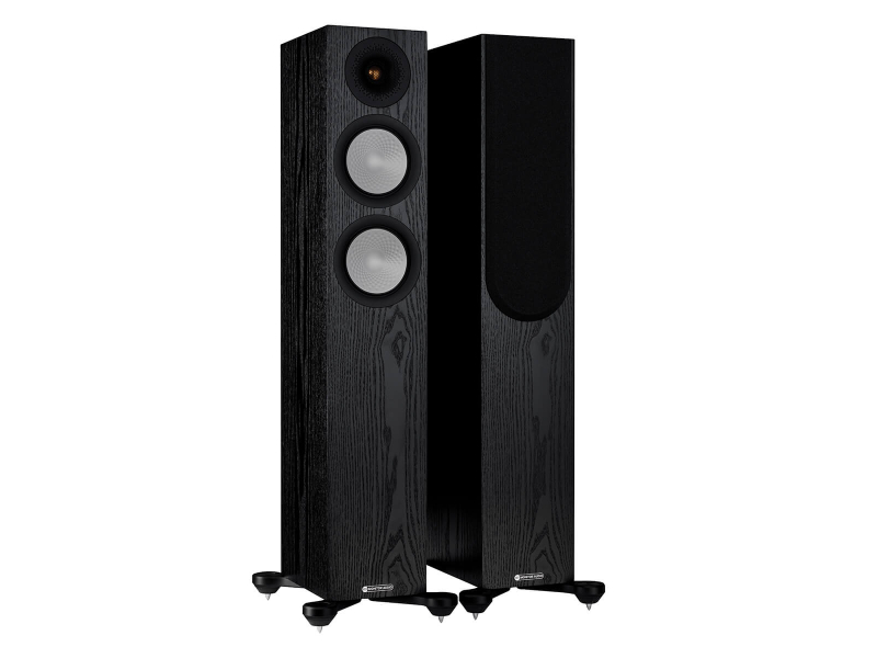 Monitor Audio Silver Series 200 7G Floorstanding Speaker In Black Oak - S7G200BL