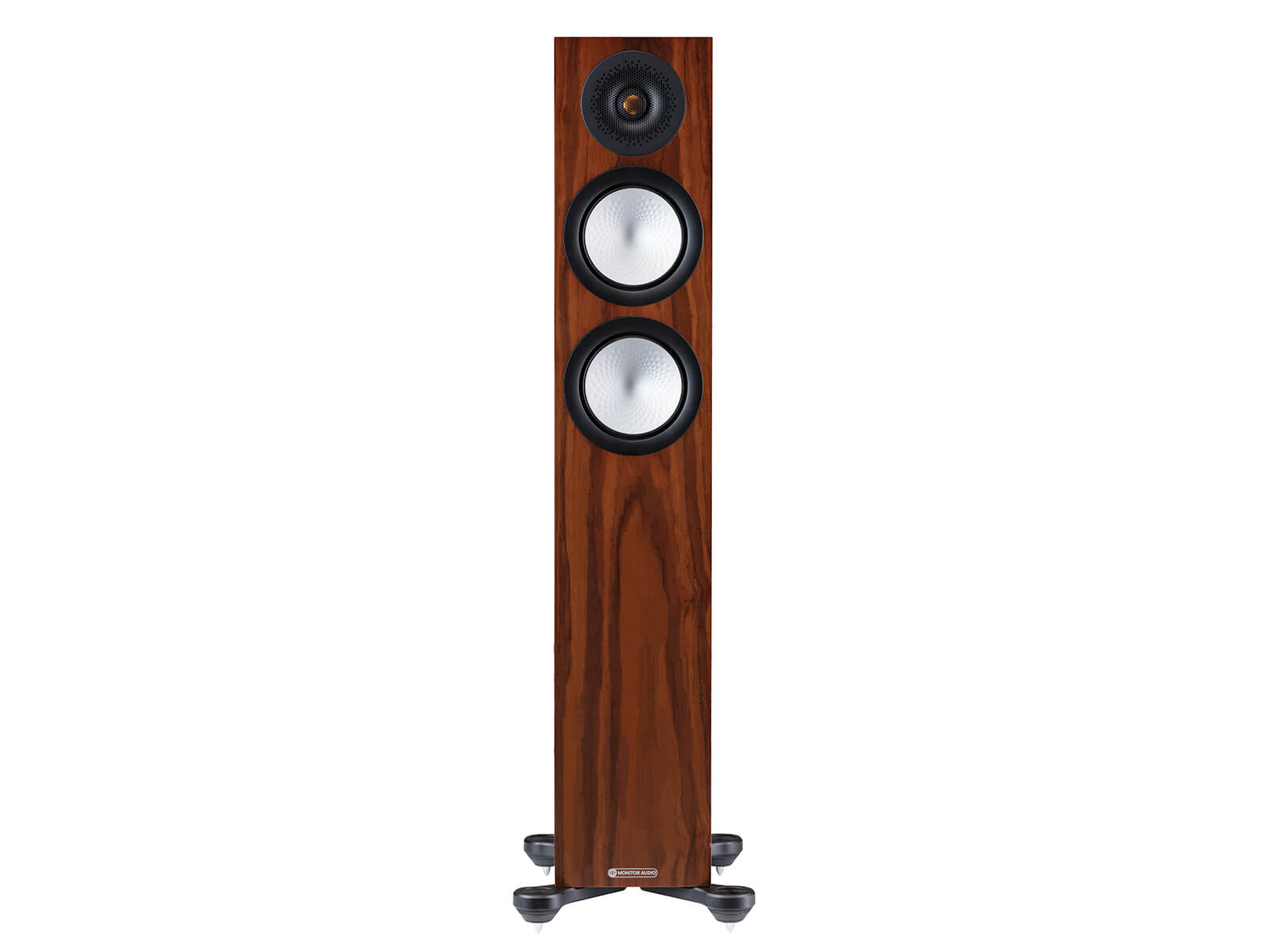 Monitor Audio Silver Series 200 7G Floorstanding Speaker In Natural Walnut - S7G200WN