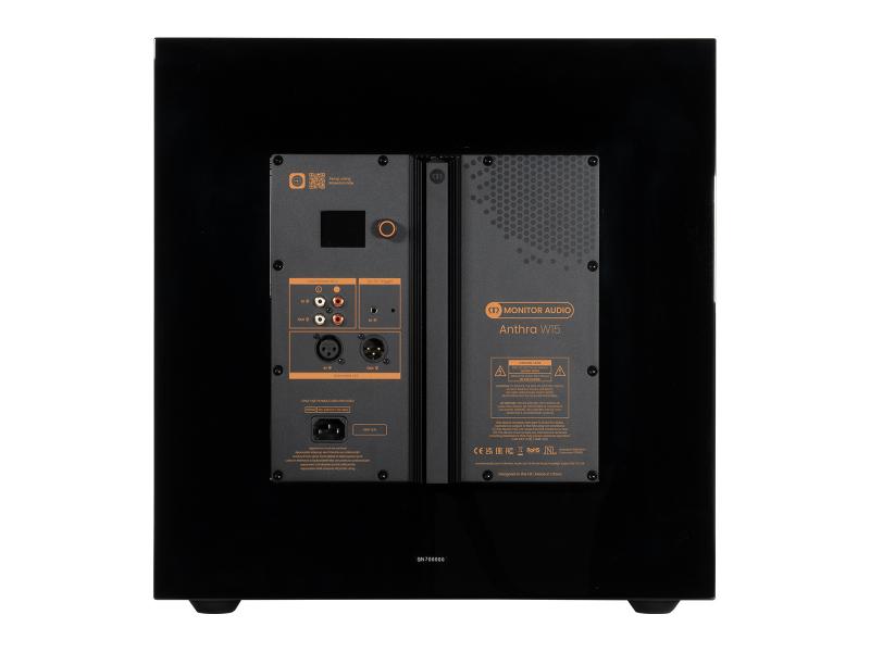 Monitor Audio Anthra W15 Subwoofer In High Gloss Black - ANTHW15BGU